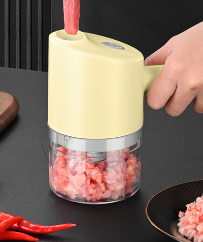 Chopper Kitchen Household Multi-functional Electric Vegetable Cutter Lazy Chopping Artifact Handheld Chopper Kitchen Gadgets
