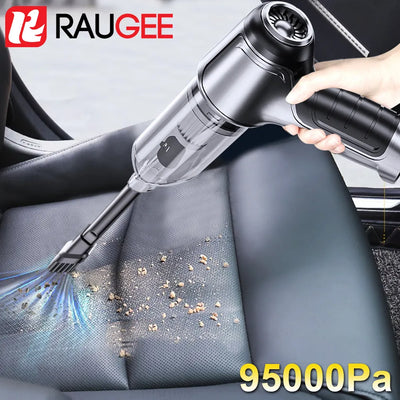 95000Pa Handheld Car Vacuum Cleaner Portable Wireless Powerful Strong Suction Vehicle Vacuum Cleaner for Auto Radio Cleaning