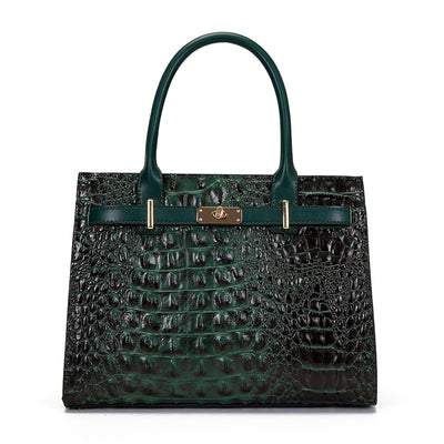 Luxury Crocodile Pattern Lady Handbag Women Shoulder Bags Designer Famous Brand Leather Crossbody Bag Large Handbags for Women